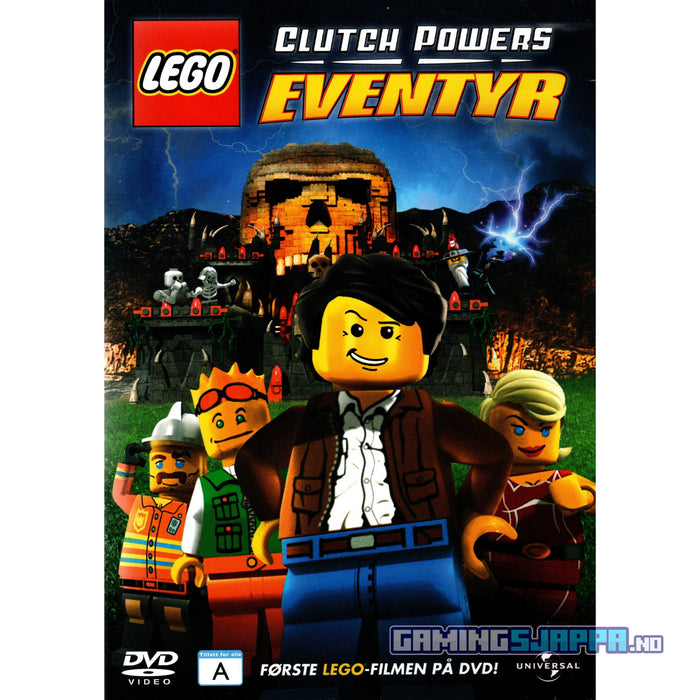 DVD: LEGO Clutch Powers eventyr (Brukt)