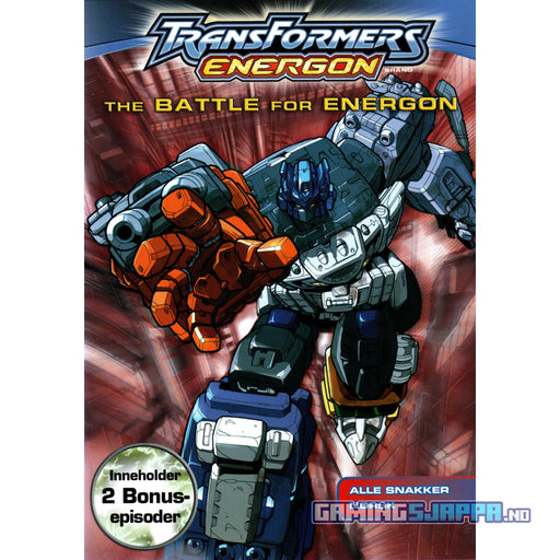 DVD: Transformers Energon Volume 1 - The Battle for Energon (Brukt)
