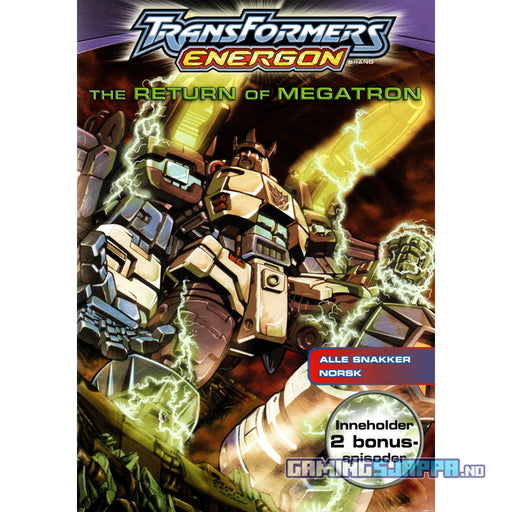 DVD: Transformers Energon Volume 2 - The Return of Megatron (Brukt)