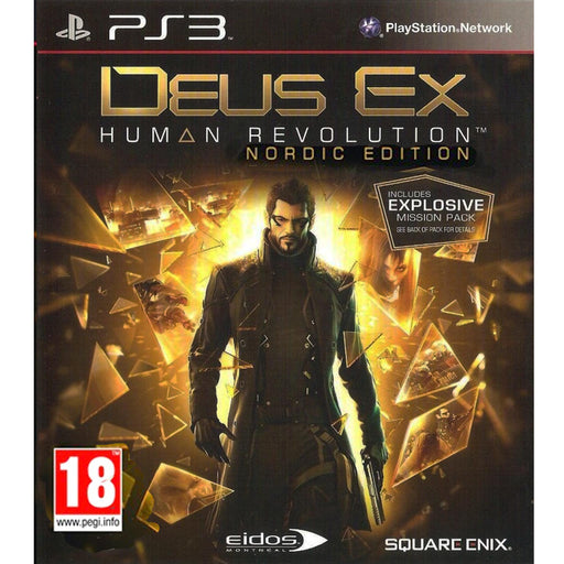 PS3: Deus Ex - Human Revolution - Nordic Edition (Brukt) - Gamingsjappa.no