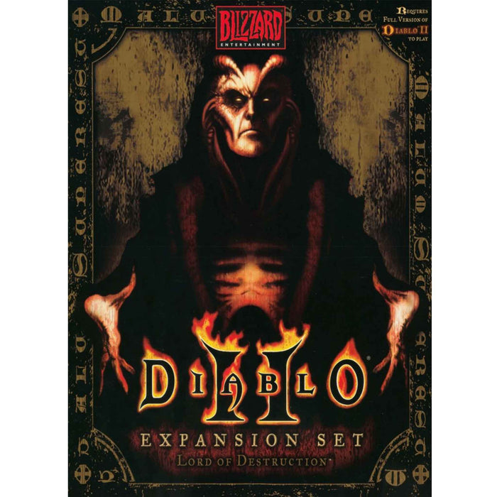 PC/MAC CD-ROM: Diablo II Expansion Set - Lord of Destruction (Brukt) Førsteutgave [B/A-/A-]