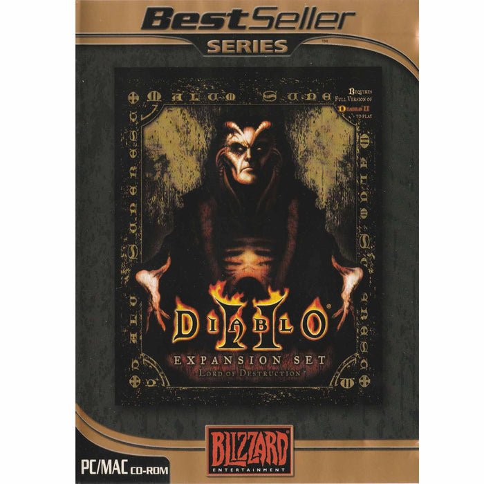 PC/MAC CD-ROM: Diablo II Expansion Set - Lord of Destruction (Brukt)