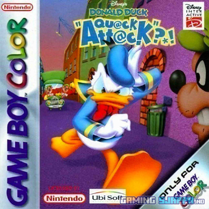 Game Boy Color: Donald Duck - Quack Attack (Brukt)