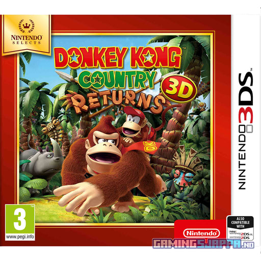Nintendo 3DS: Donkey Kong Country Returns 3D [Nintendo Selects]
