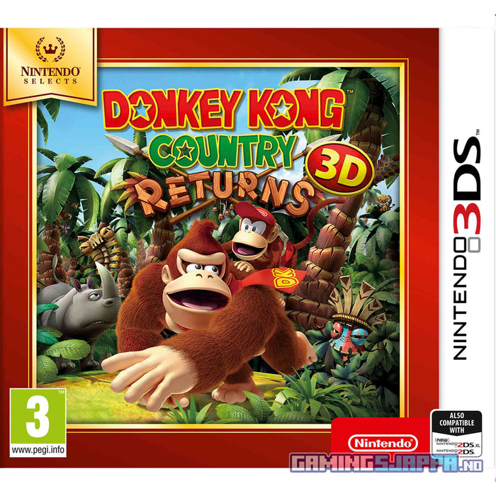 Nintendo 3DS: Donkey Kong Country Returns 3D [Nintendo Selects]