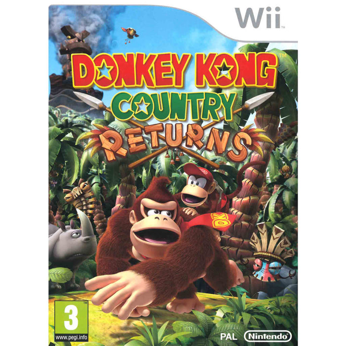 Wii: Donkey Kong Country Returns (Brukt)