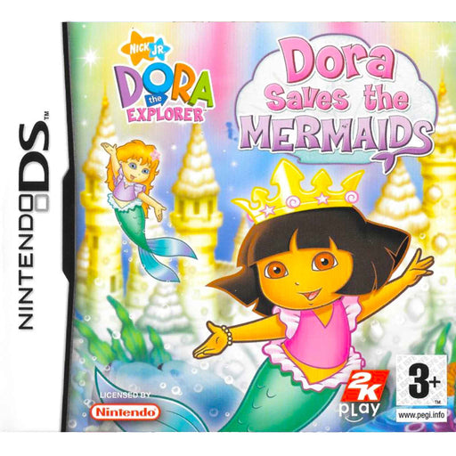 Nintendo DS: Dora the Explorer - Dora Saves the Mermaids (Brukt)