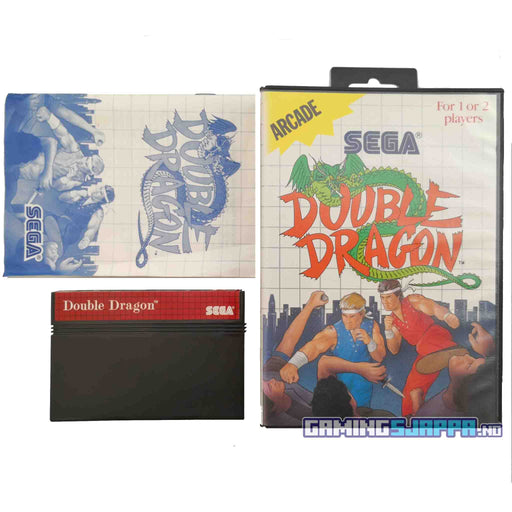 Sega Master System: Double Dragon (Brukt) Komplett [A-/A]