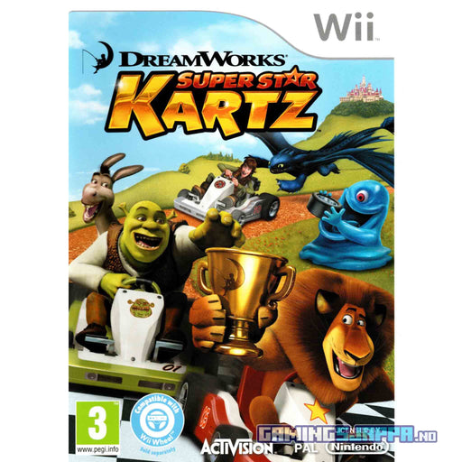Wii: DreamWorks Super Star Kartz (Brukt) Gamingsjappa.no