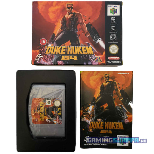 Nintendo 64: Duke Nukem 64 (Brukt) Komplett [A-/A/A-]