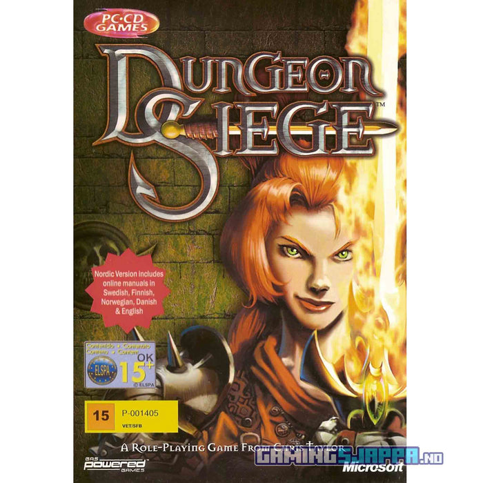 PC CD-ROM: Dungeon Siege (Brukt)