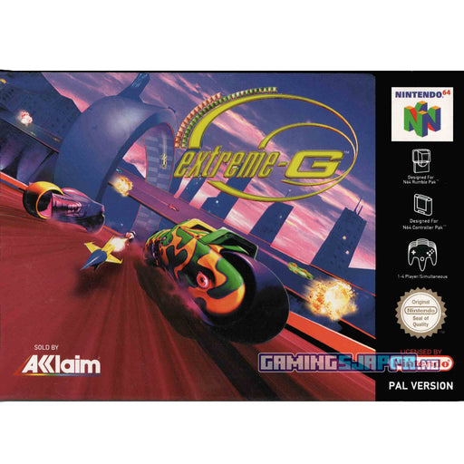 Nintendo 64: Extreme-G (Brukt)