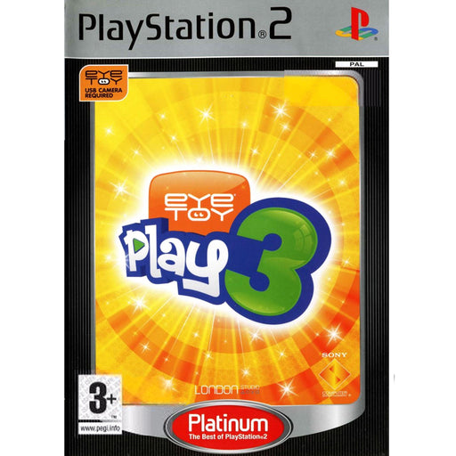 PS2: EyeToy - Play 3 (Brukt) - Gamingsjappa.no