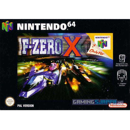 Nintendo 64: F-Zero X (Brukt)