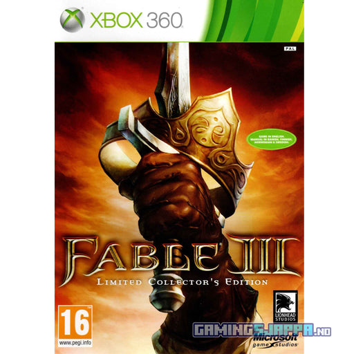 Xbox 360: Fable III [Limited Collector's Edition] (Brukt) Gamingsjappa.no