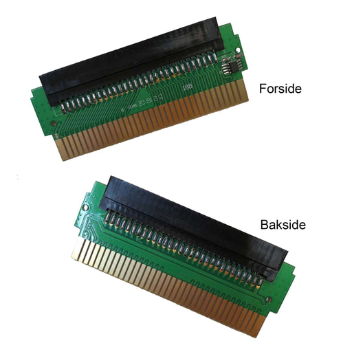 Famicom 60-pin til NES 72-pin adapter til Nintendo 8-bit PAL (Kun kretskort)