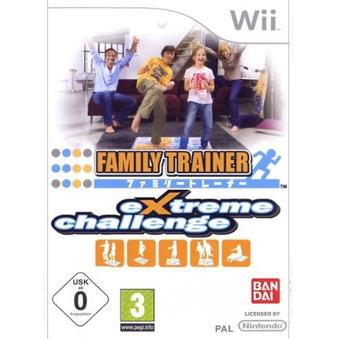 Wii: Family Trainer - Extreme Challenge (Brukt)