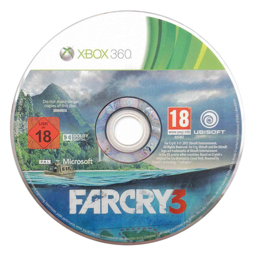 Erstatningsdisk: Far Cry 3 [360] (Brukt)