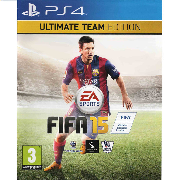 PS4: FIFA 15 (Brukt) Ultimate Team Edition [A/D/B+]