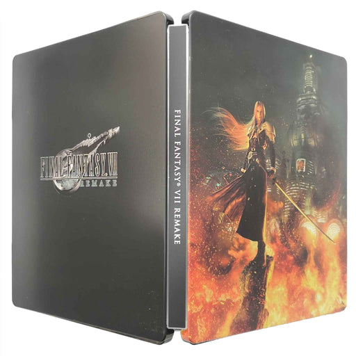 Spillcover: Final Fantasy VII Remake Deluxe Edition Steelbook (Brukt) Gamingsjappa.no