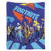 Pledd: Fortnite - Logo og spillere