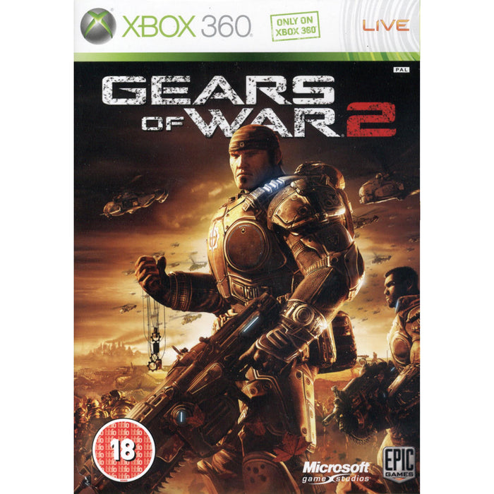 Xbox 360: Gears of Wars 2 (Brukt) Komplett [A]