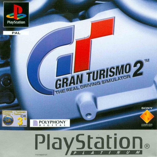 PS1: Gran Turismo 2 (Brukt) Platinum [A-]
