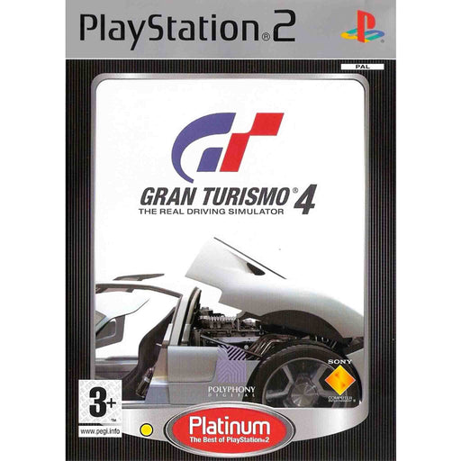PS2: Gran Turismo 4 - The Real Driving Simulator (Brukt) Platinum [A]