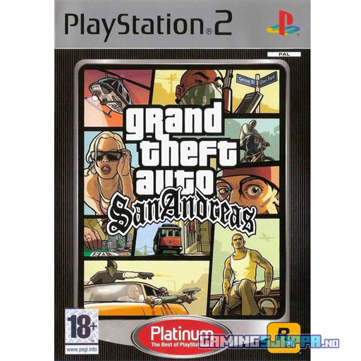 PS2: Grand Theft Auto - San Andreas (Brukt) - Gamingsjappa.no