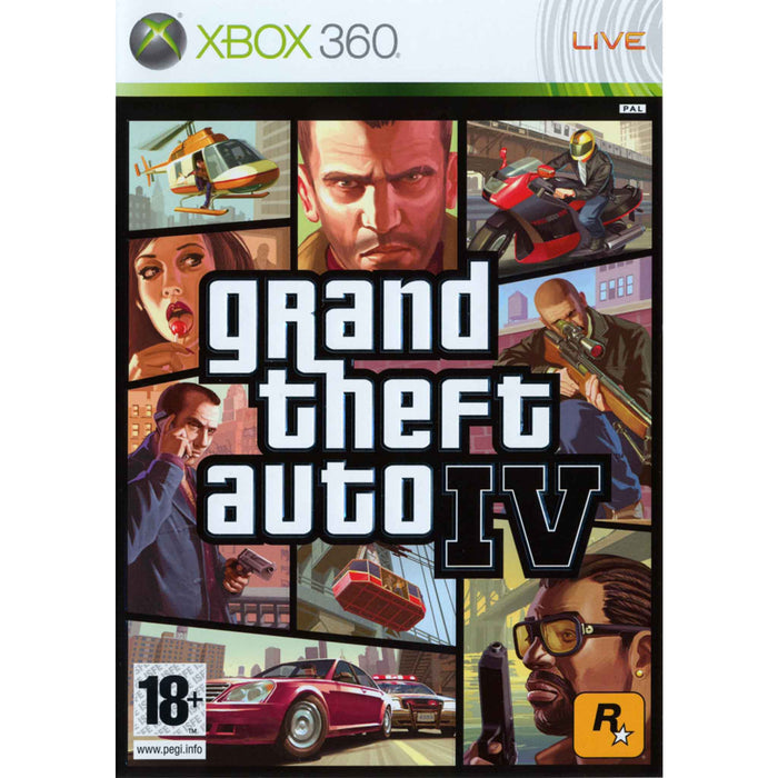Xbox 360: Grand Theft Auto IV (Brukt) Gamingsjappa.no