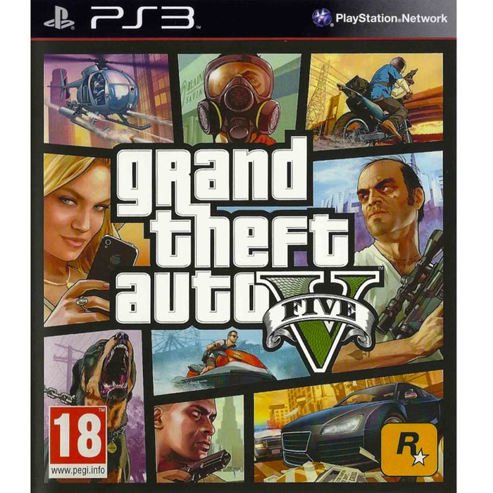 PS3: Grand Theft Auto V  (Brukt) Gamingsjappa.no