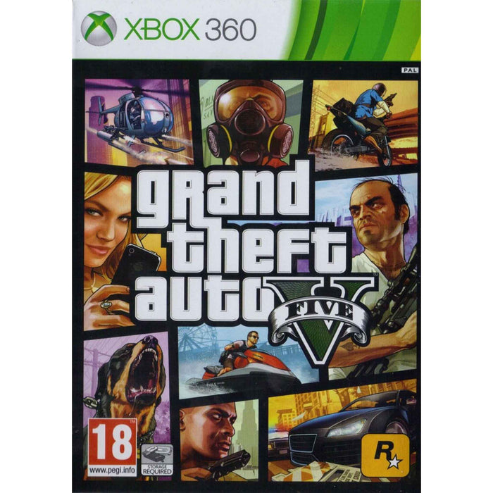 Xbox 360: Grand Theft Auto V (Brukt)