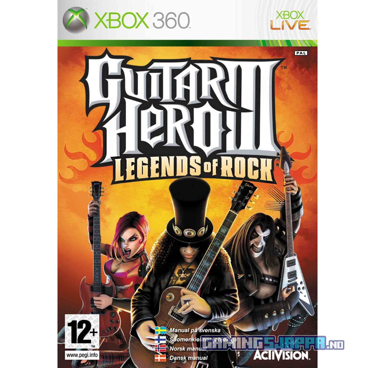 Xbox store 360 Guitar Hero World of Rock Guitar