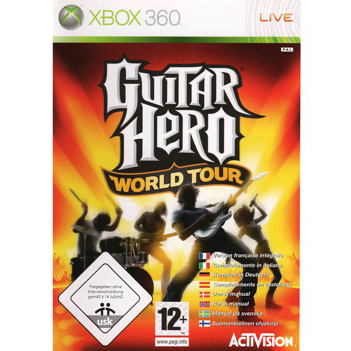 Xbox 360: Guitar Hero - World Tour (Brukt)