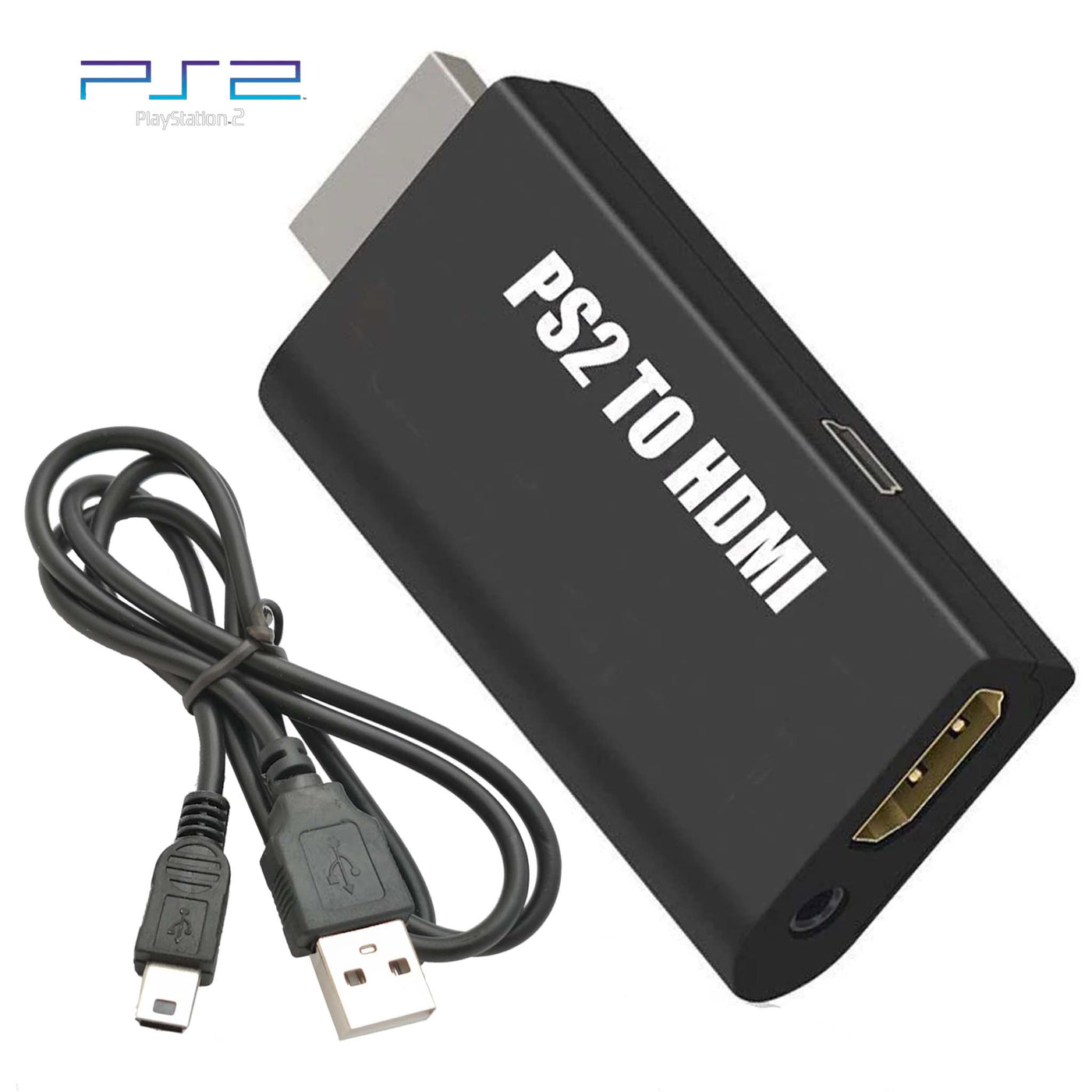 HDMIadapter til PlayStation 2 PS2 to HDMI — Gamingsjappa.no