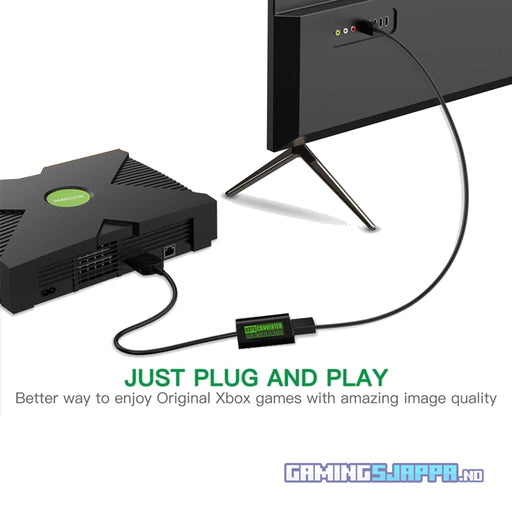 HDMI-adapter til Xbox (originalmodellen) - Gamingsjappa.no
