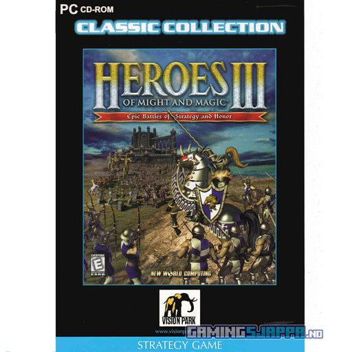 PC CD-ROM: Heroes of Might and Magic III - The Restoration of Erathia (Brukt) Gamingsjappa.no