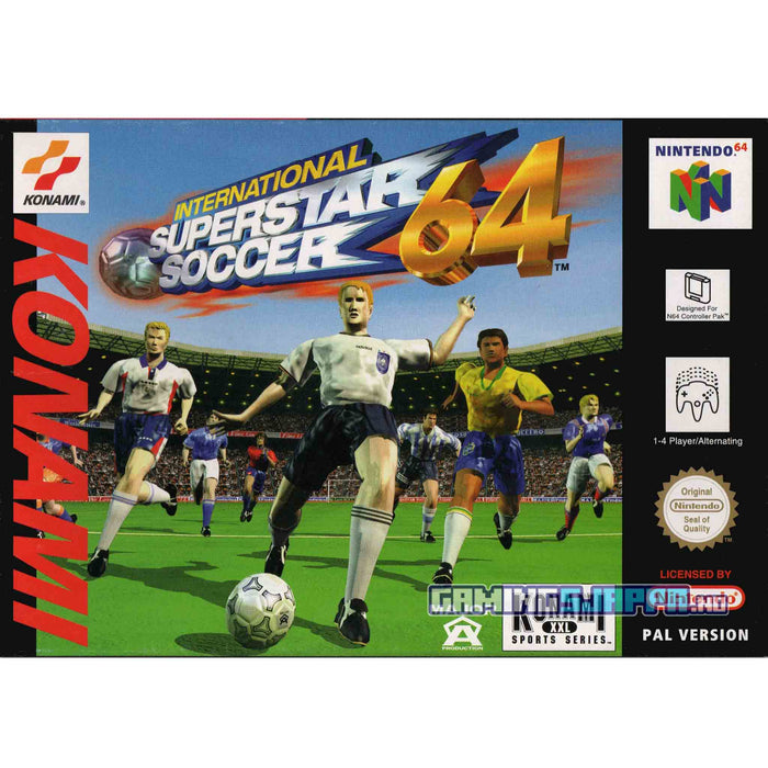 Nintendo 64: International Superstar Soccer 64 (Brukt)