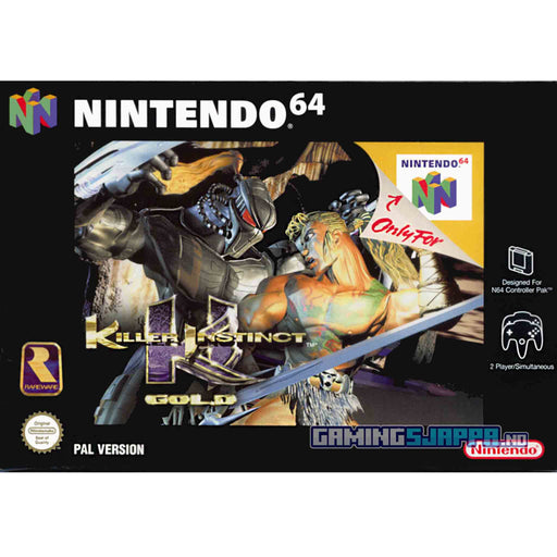 Nintendo 64: Killer Instinct Gold (Brukt)