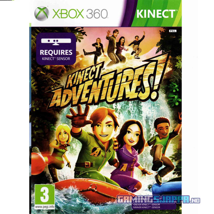 Xbox 360: Kinect Adventures! (Brukt) Komplett [A]