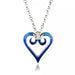 Halskjede: Kingdom Hearts - Blue Heart-smykke
