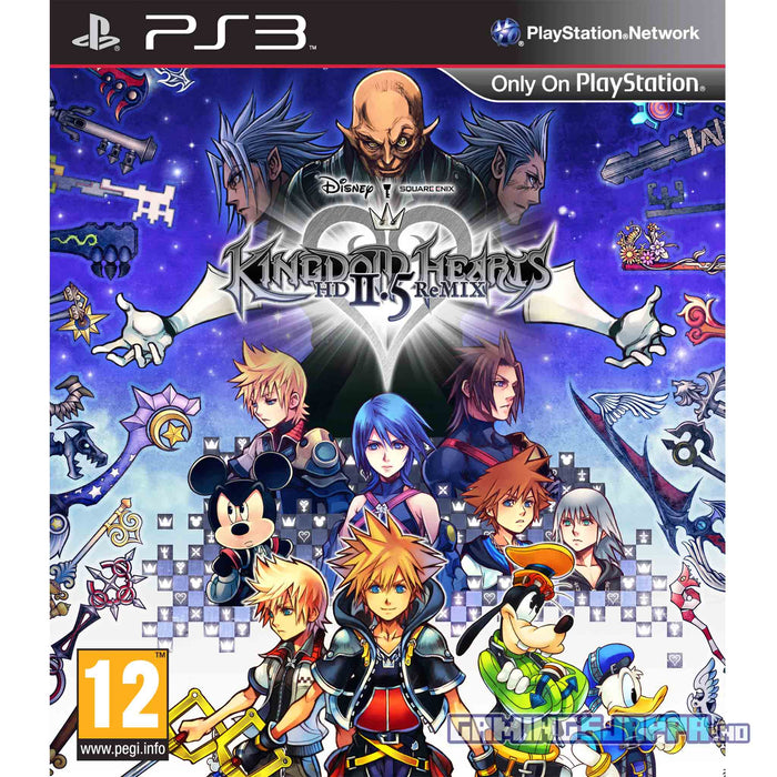 PS3: Kingdom Hearts HD 2.5 ReMIX (Brukt) Gamingsjappa.no