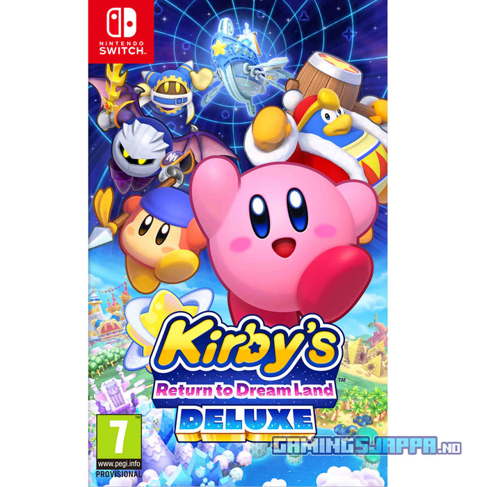 Switch: Kirby's Return to Dream Land Deluxe [Lanseres 24. februar 2023] Gamingsjappa.no