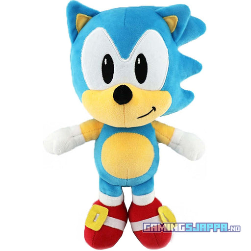 Plushbamse: Klassisk Sonic the Hedgehog (20cm) Gamingsjappa.no