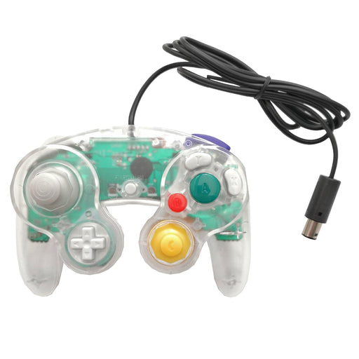 Kontroll til Nintendo GameCube - Farget NGC-kontroller gjennomsiktig (tredjepart) Gamingsjappa.no