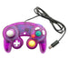 Kontroll til Nintendo GameCube - Farget NGC-kontroller gjennomsiktig (tredjepart) Lilla