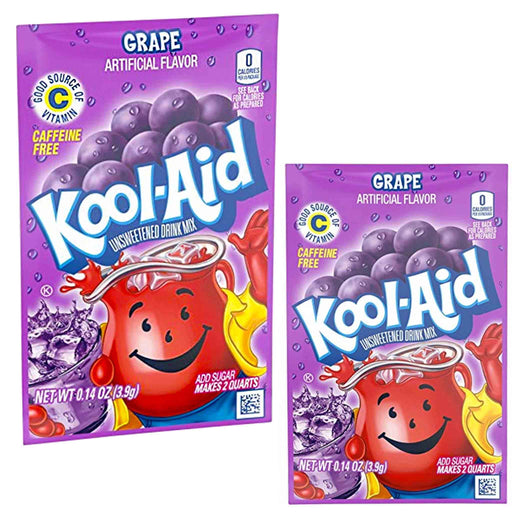 Saft: Kool-Aid Grape - Pulvermiks til druesaft [3,9g]