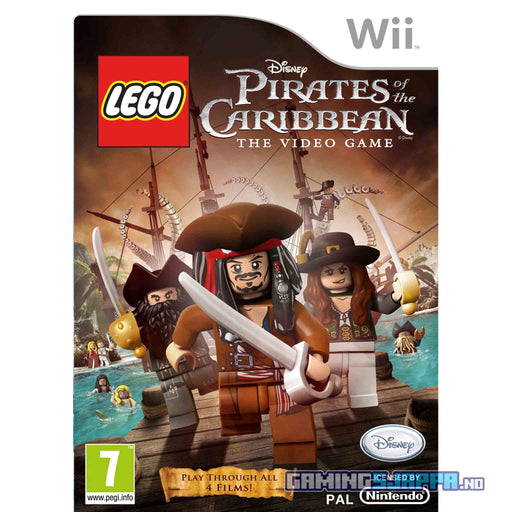 Wii: LEGO Disney Pirates of the Caribbean - The Video Game (Brukt) Gamingsjappa.no