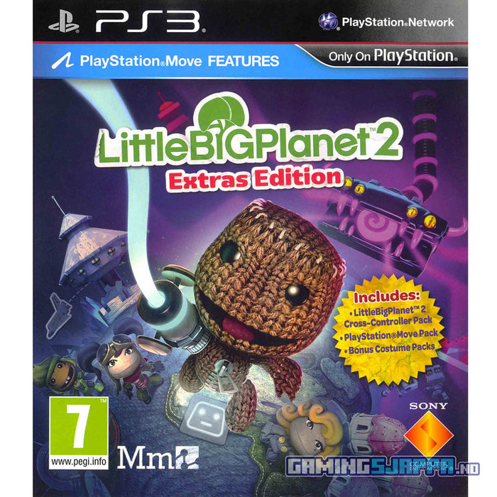 PS3: LittleBigPlanet 2 [Extras Edition] (Brukt)