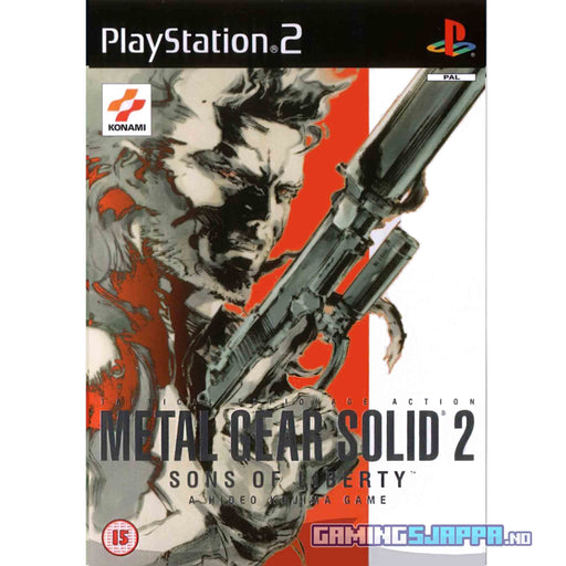 PS2: Metal Gear Solid 2 - Sons of Liberty (Brukt) - Gamingsjappa.no